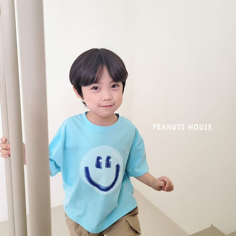 Peanuts - Korean Children Fashion - #Kfashion4kids - Balloon Smile Tee - 6