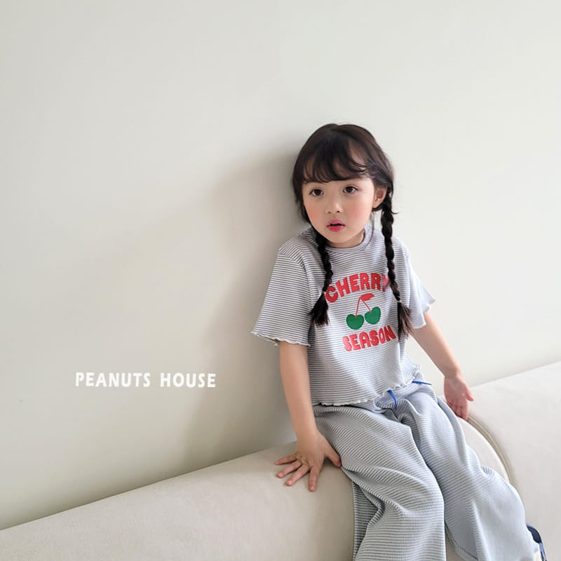 Peanuts - Korean Children Fashion - #Kfashion4kids - Cherry Tee - 2