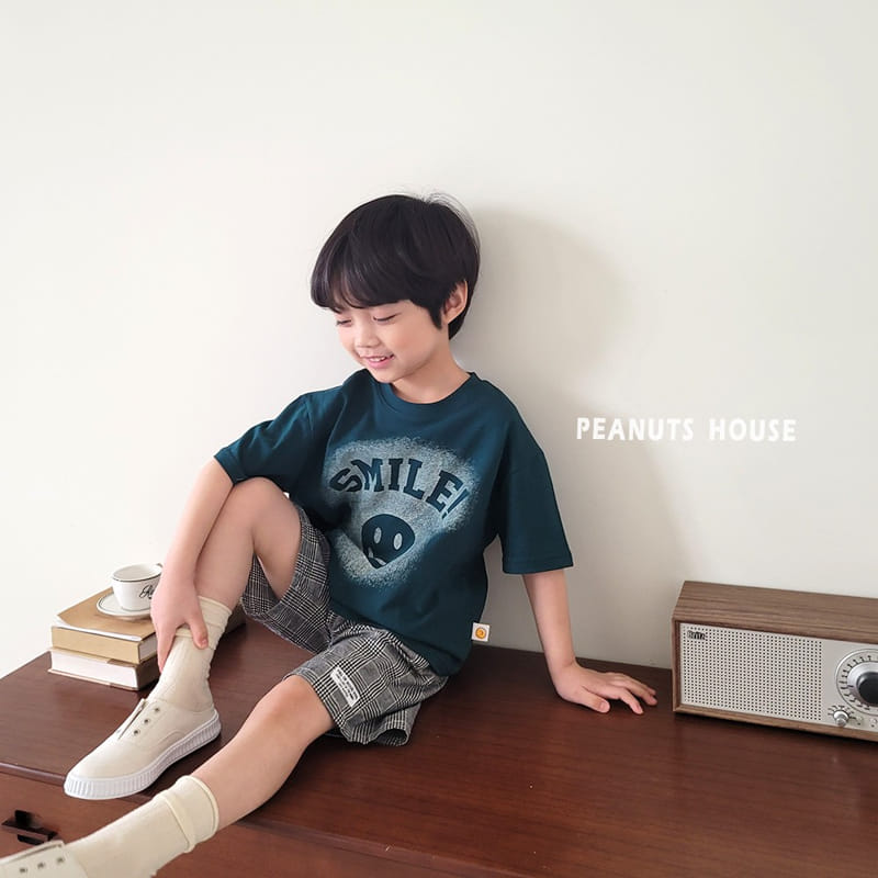 Peanuts - Korean Children Fashion - #childofig - Check Span Shorts - 2
