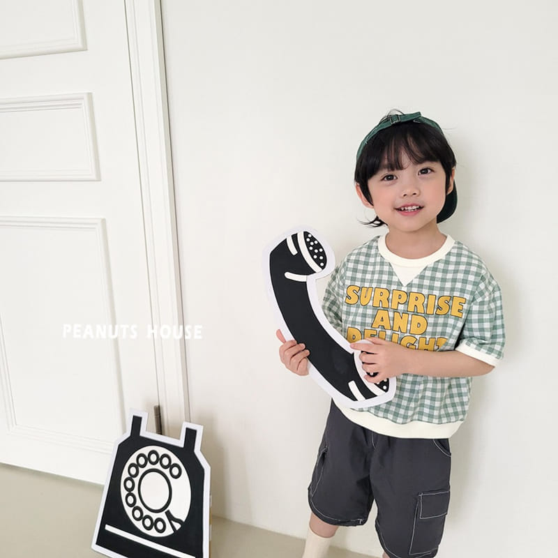Peanuts - Korean Children Fashion - #childofig - Check Tee - 5