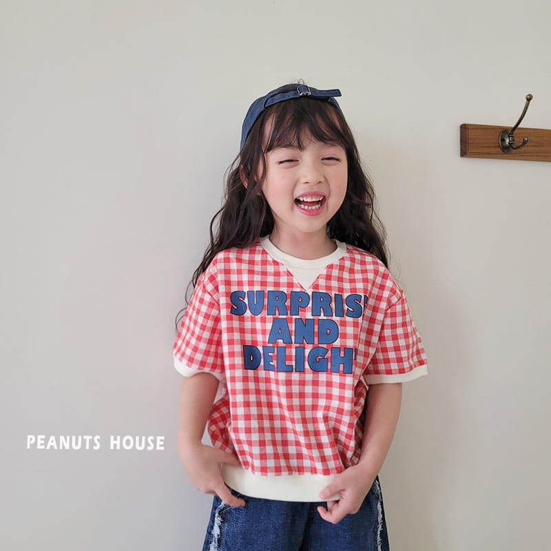 Peanuts - Korean Children Fashion - #childofig - Check Tee - 6