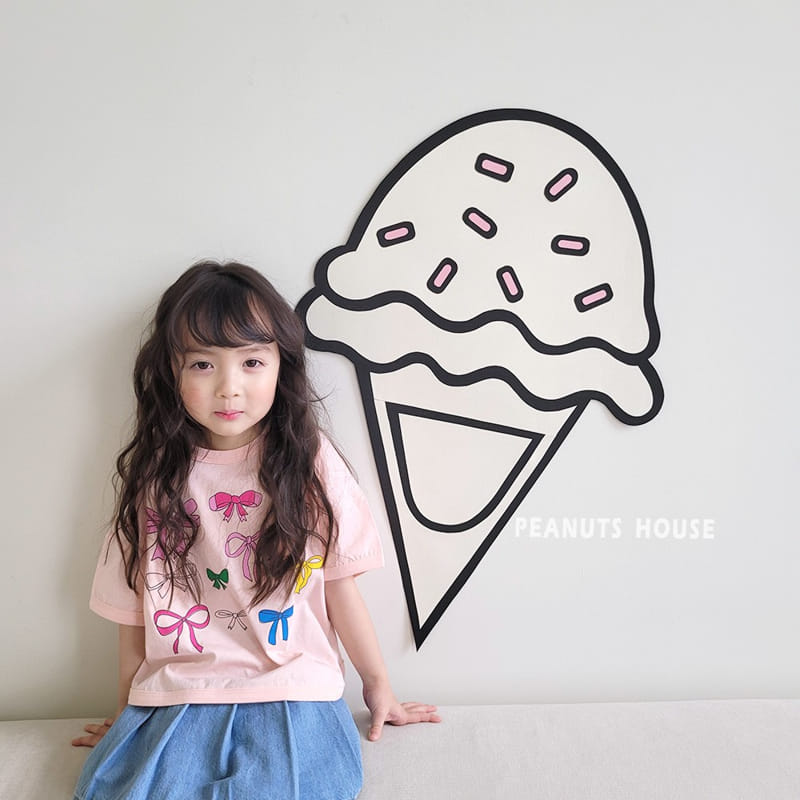 Peanuts - Korean Children Fashion - #childofig - Ribbon Tee - 9