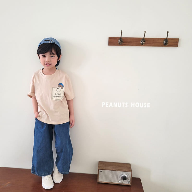 Peanuts - Korean Children Fashion - #childrensboutique - Thin Long Denim Pants - 11