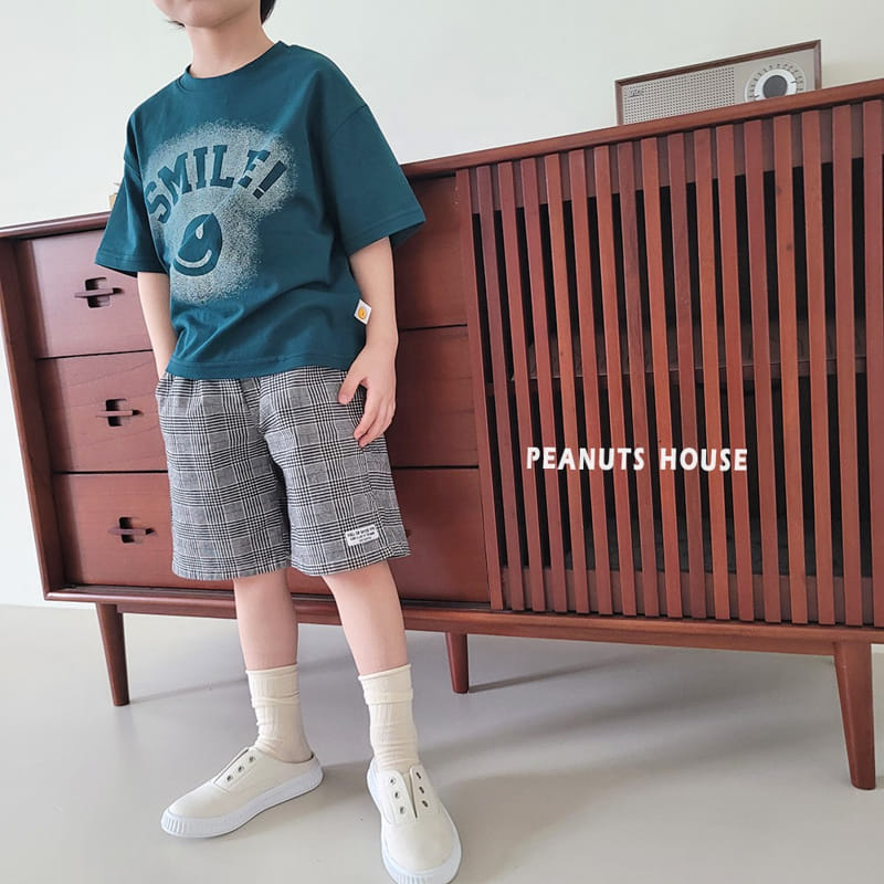 Peanuts - Korean Children Fashion - #childrensboutique - Check Span Shorts - 4