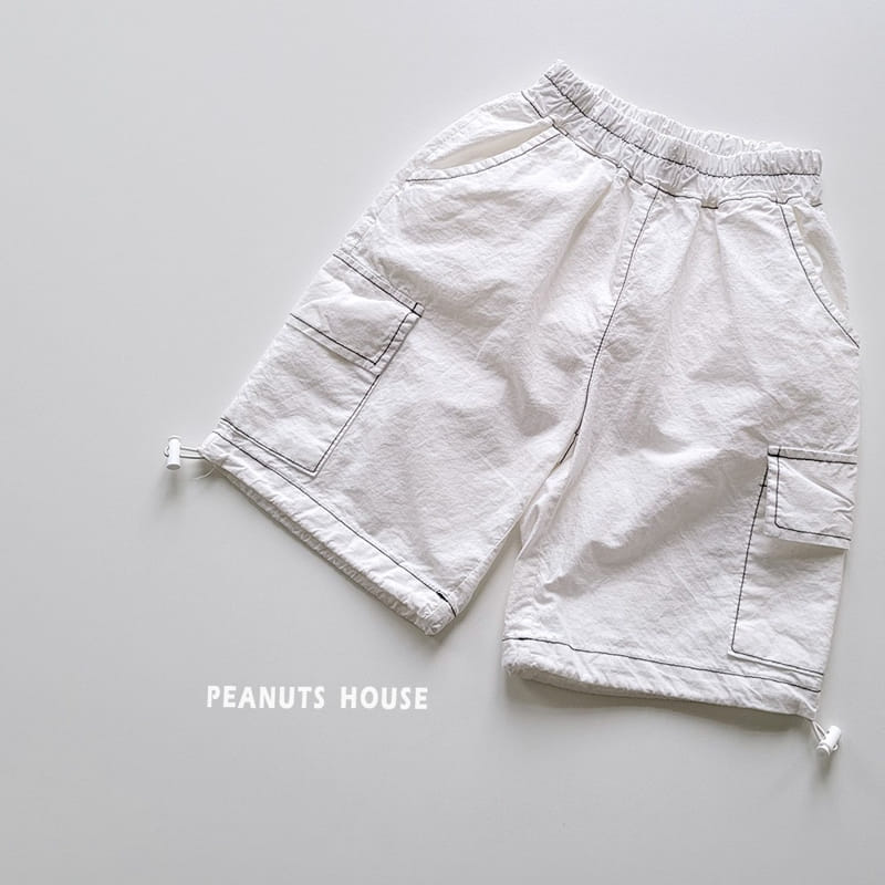 Peanuts - Korean Children Fashion - #designkidswear - String C Capri Shorts - 3