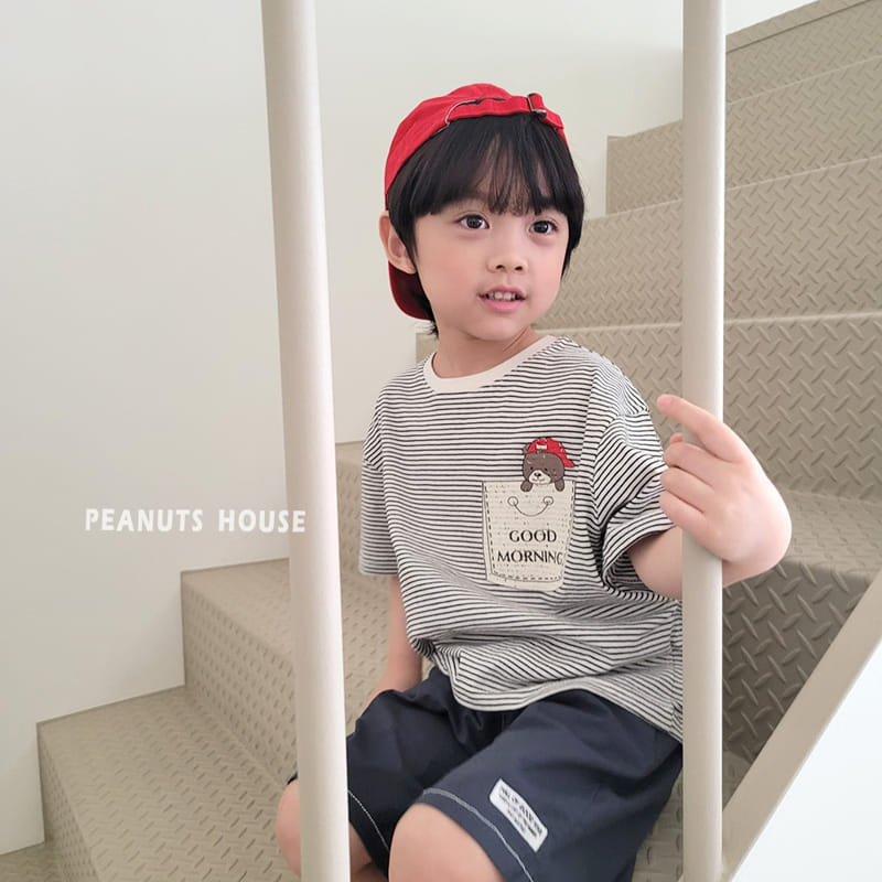 Peanuts - Korean Children Fashion - #designkidswear - ST Pocket Tee