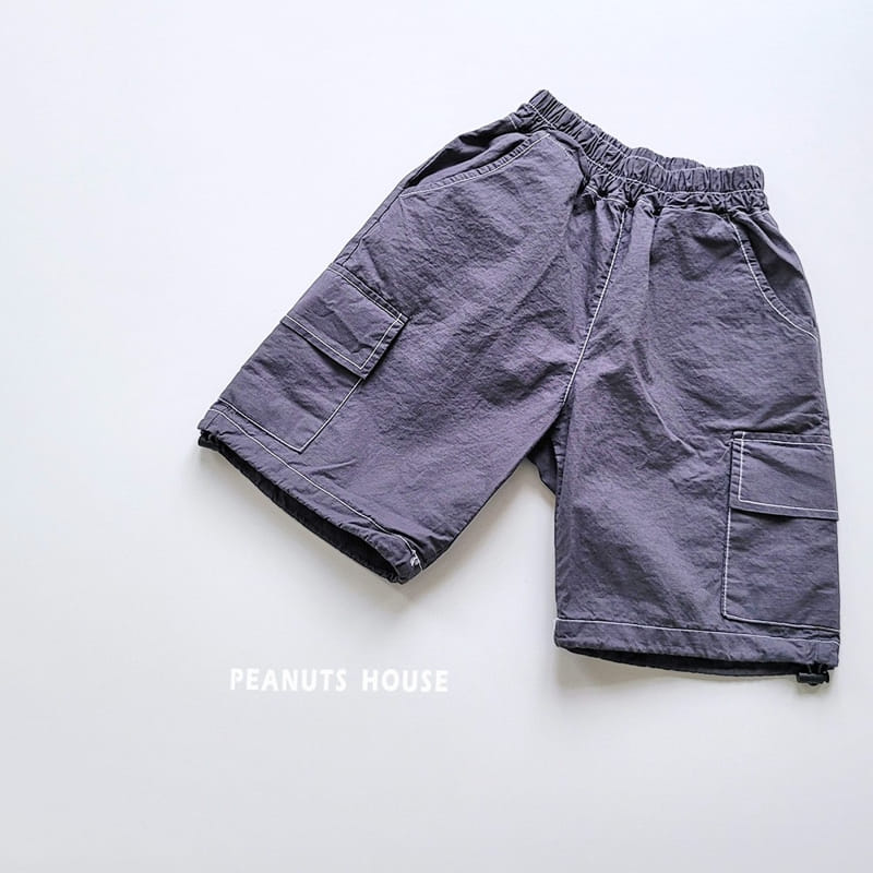 Peanuts - Korean Children Fashion - #designkidswear - String C Capri Shorts - 4