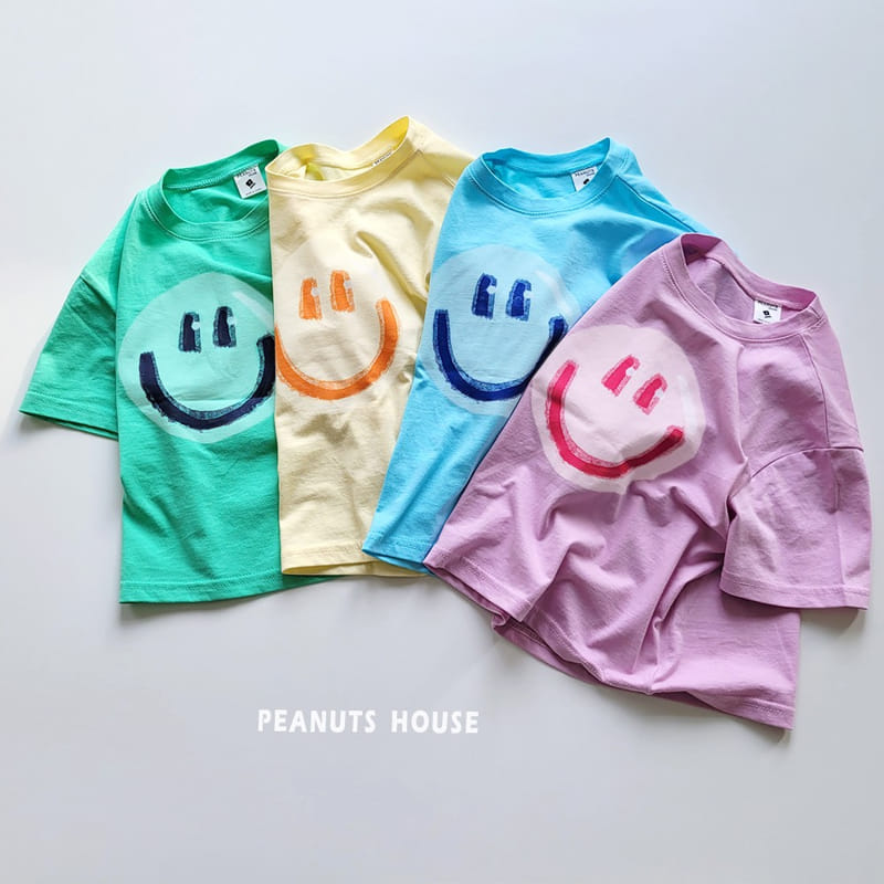 Peanuts - Korean Children Fashion - #discoveringself - Balloon Smile Tee
