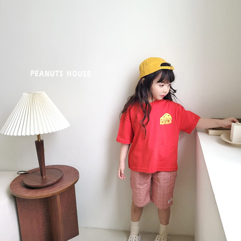 Peanuts - Korean Children Fashion - #kidsshorts - Check Span Shorts - 7