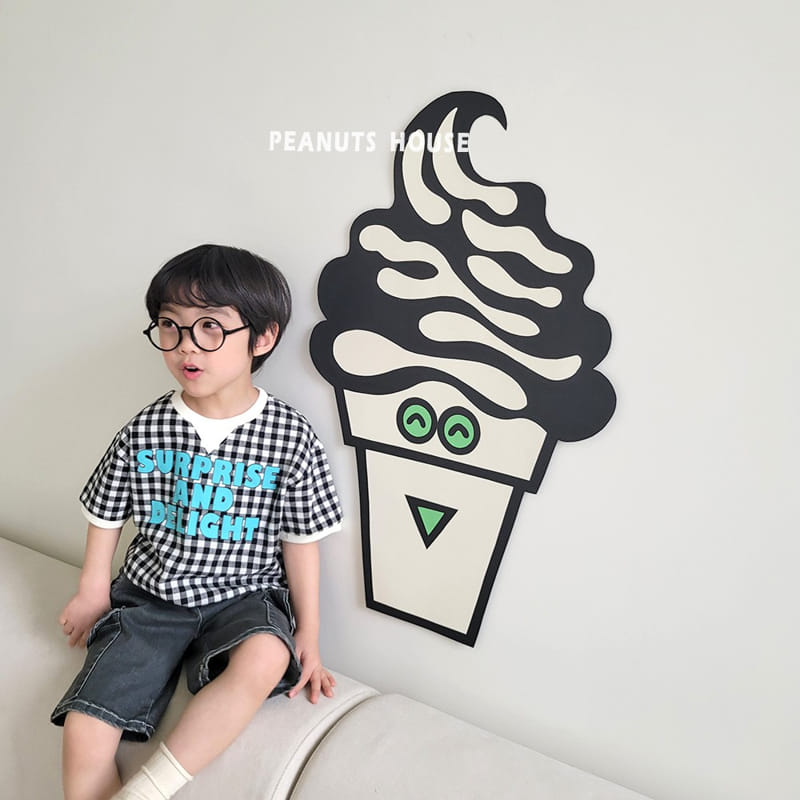 Peanuts - Korean Children Fashion - #kidsshorts - Black Denim Shorts - 5
