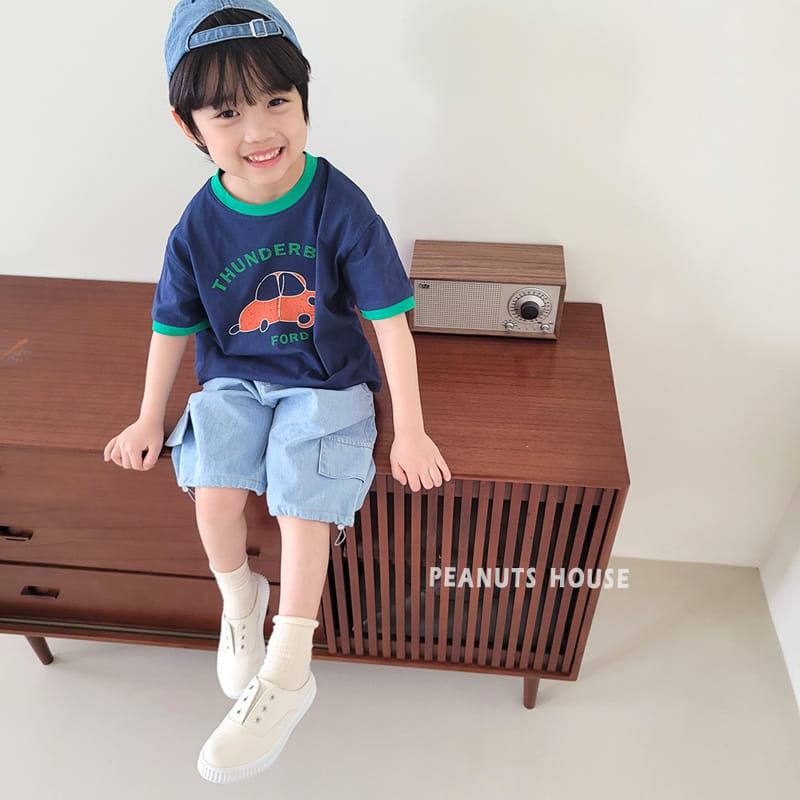 Peanuts - Korean Children Fashion - #kidsshorts - Car Tee - 8