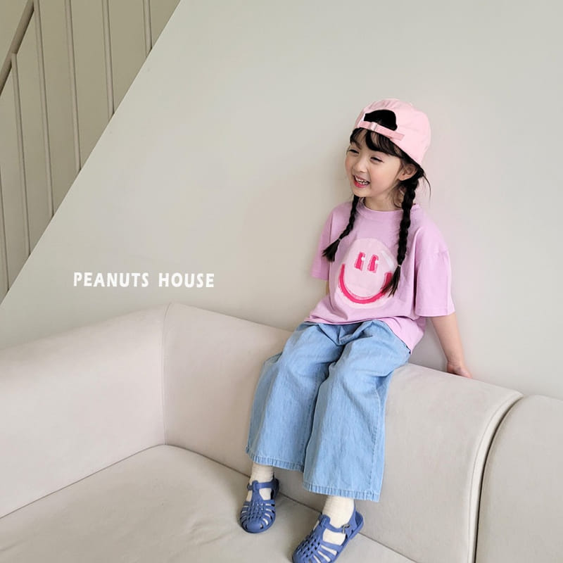 Peanuts - Korean Children Fashion - #kidsstore - Thin Long Denim Pants - 2