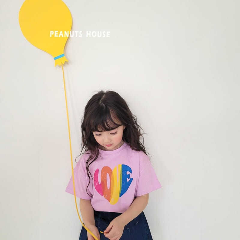 Peanuts - Korean Children Fashion - #kidsstore - Heart Tee - 2