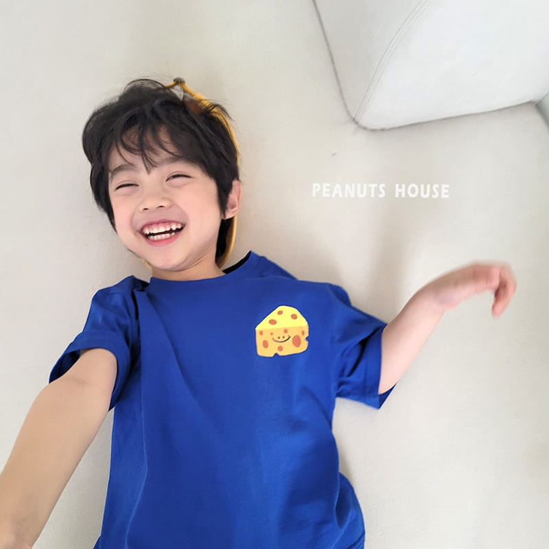 Peanuts - Korean Children Fashion - #magicofchildhood - Cheese Tee - 11