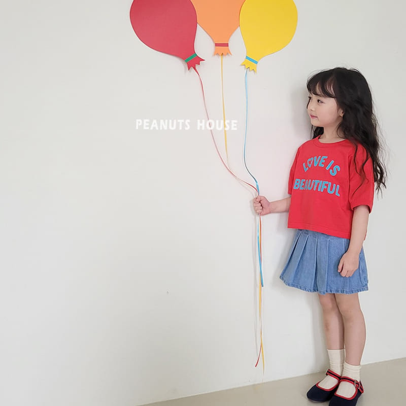 Peanuts - Korean Children Fashion - #magicofchildhood - Love Tee - 5