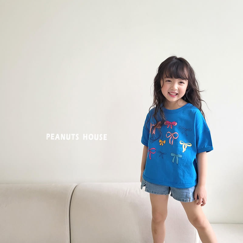 Peanuts - Korean Children Fashion - #minifashionista - Denim shotrs - 3