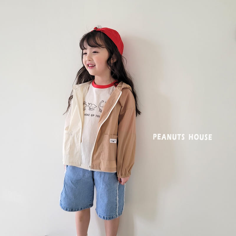 Peanuts - Korean Children Fashion - #prettylittlegirls - Slit Denim Shorts - 11