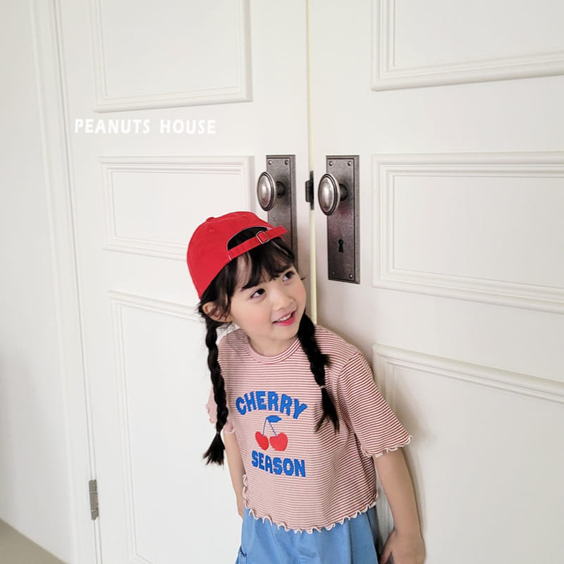 Peanuts - Korean Children Fashion - #prettylittlegirls - Cherry Tee - 6