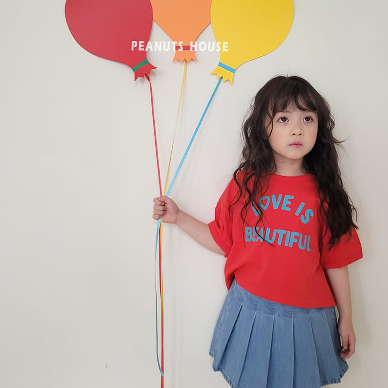 Peanuts - Korean Children Fashion - #todddlerfashion - Love Tee - 8