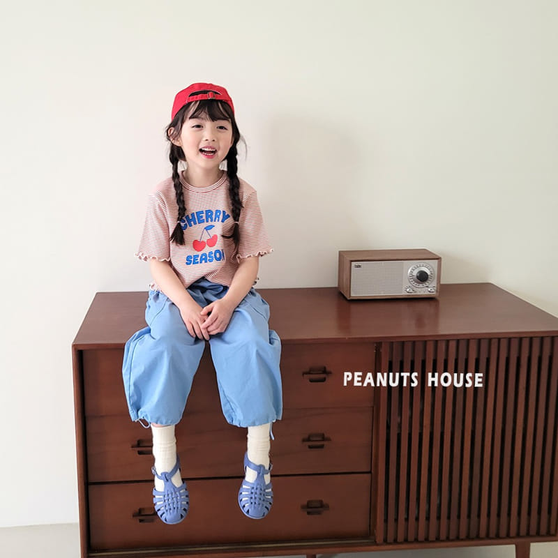 Peanuts - Korean Children Fashion - #todddlerfashion - Cherry Tee - 7