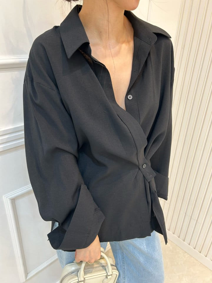 Pearls room - Korean Women Fashion - #momslook - Button Shirt - 10