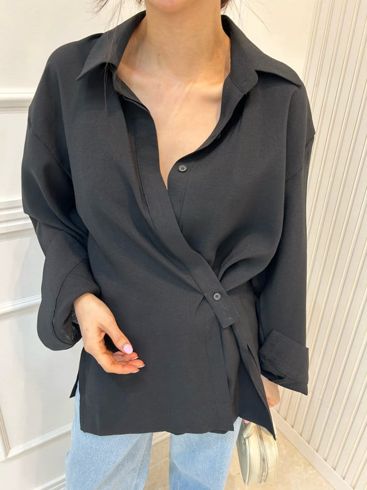 Pearls room - Korean Women Fashion - #womensfashion - Button Shirt - 9