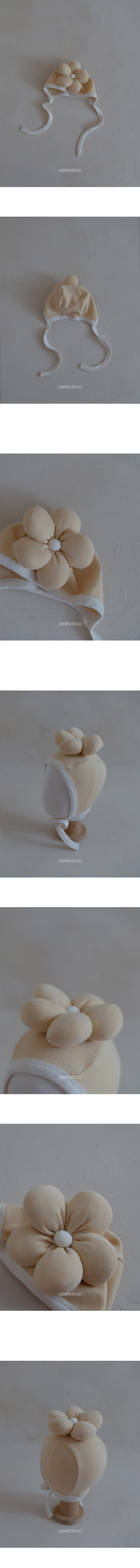 Peekaboo - Korean Baby Fashion - #onlinebabyboutique - SS Gaebi flower Hat - 3