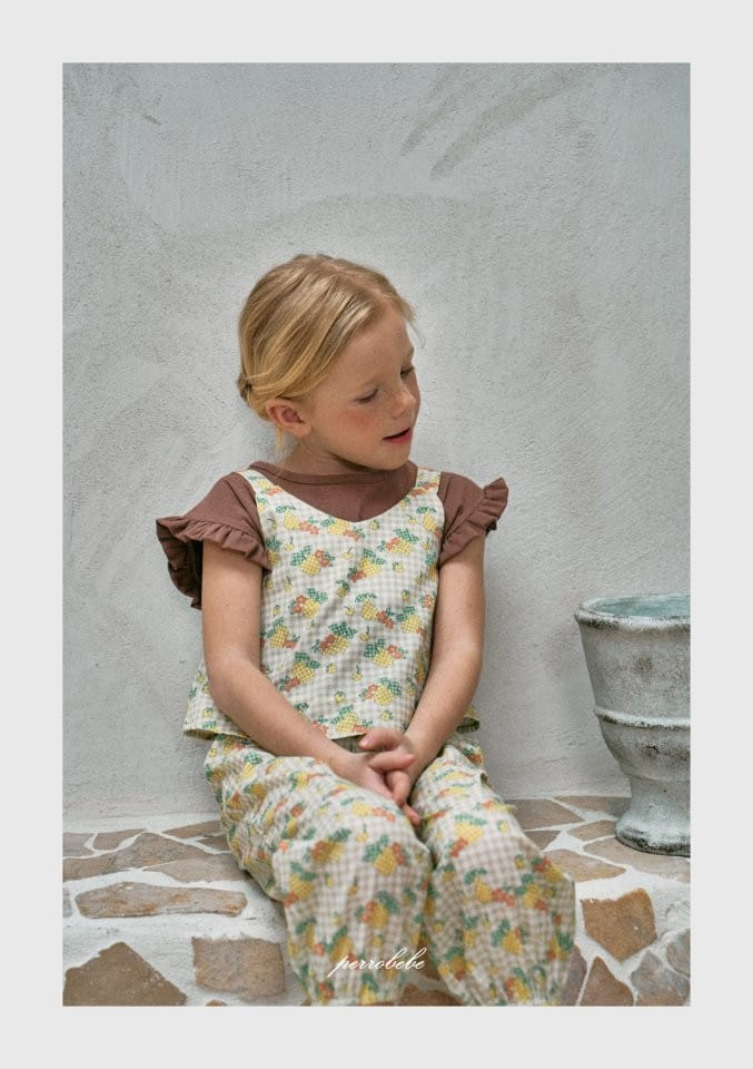 Perrobebe - Korean Children Fashion - #kidsshorts - Amelie Top Sleeveless  - 8