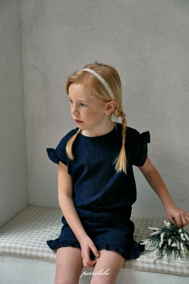 Perrobebe - Korean Children Fashion - #magicofchildhood - Soria Top Bottom Set - 11