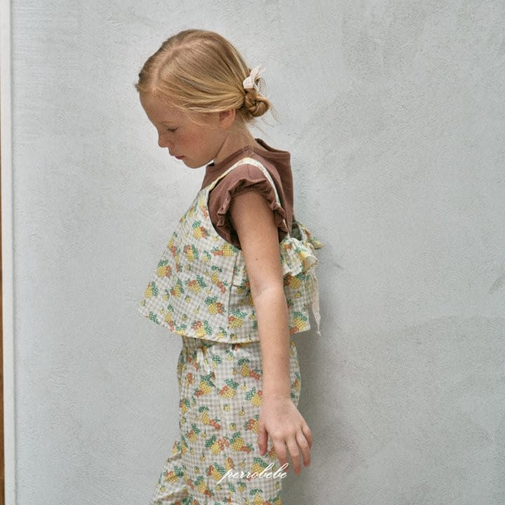 Perrobebe - Korean Children Fashion - #stylishchildhood - Loha Frill Tee - 5