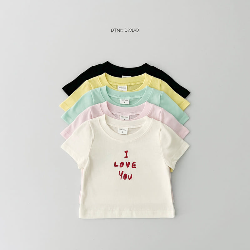 Pinkroro - Korean Children Fashion - #stylishchildhood - Love You Tee - 4