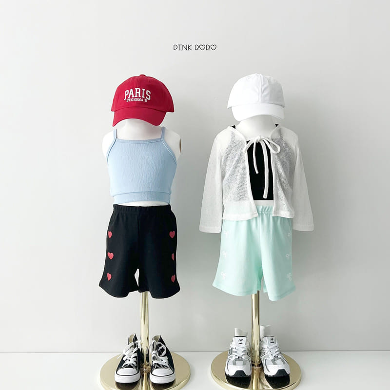 Pinkroro - Korean Children Fashion - #childrensboutique - Unick Piping Sleeveless Tee - 4