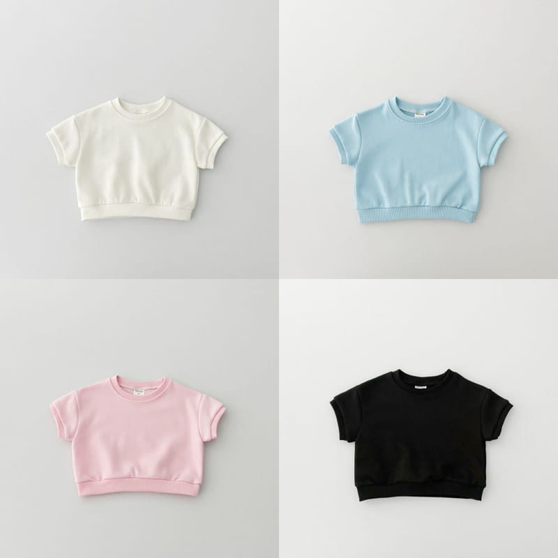 Pinkroro - Korean Children Fashion - #fashionkids - New Crop Sweatshirt - 2