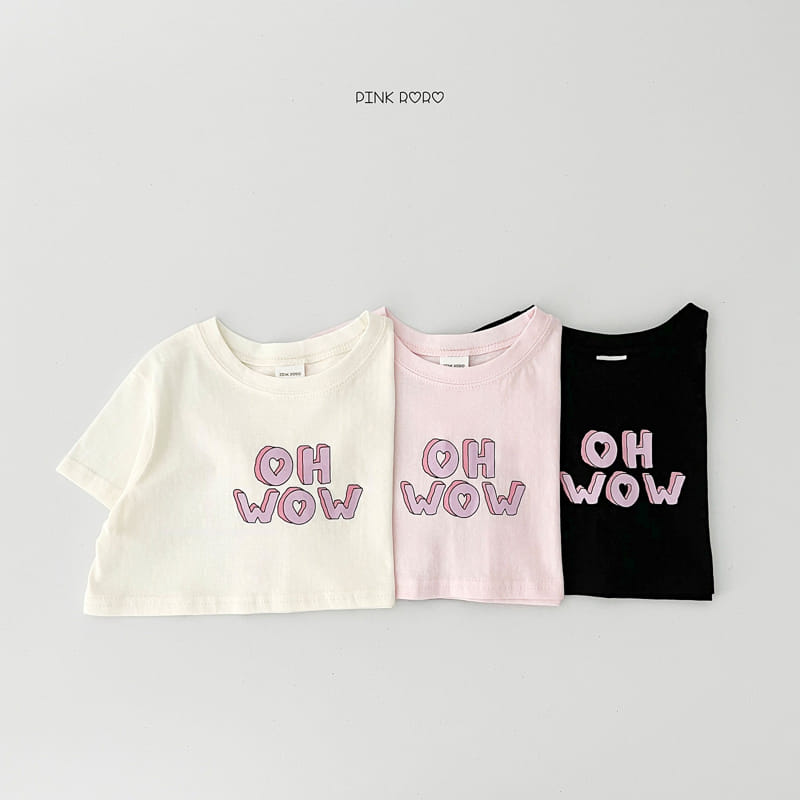 Pinkroro - Korean Children Fashion - #kidsshorts - Wow Crop Tee - 5