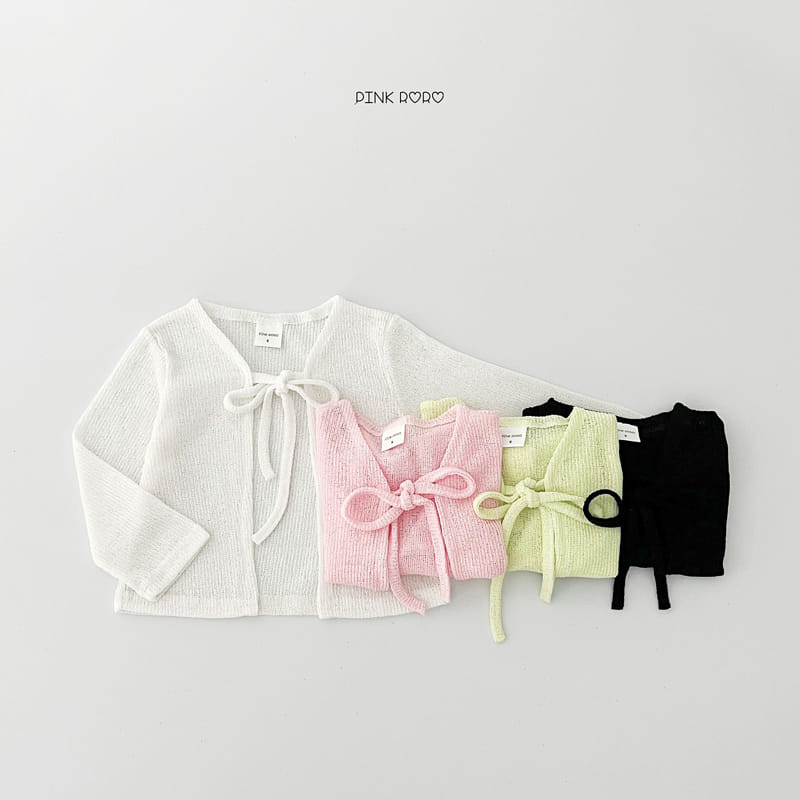 Pinkroro - Korean Children Fashion - #kidsstore - Pretty Ribbon Cardigan - 9