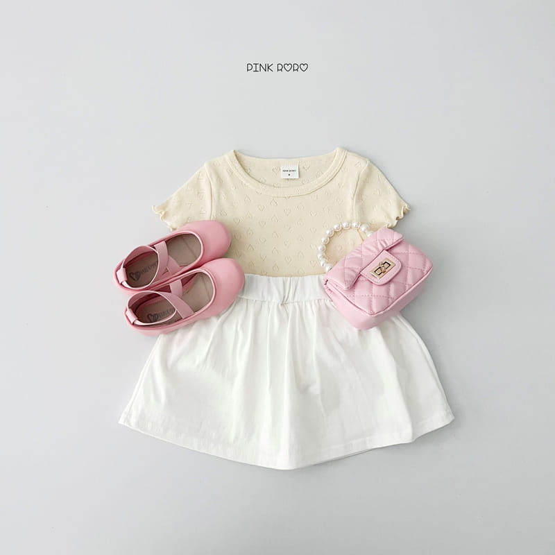 Pinkroro - Korean Children Fashion - #kidsstore - Heart Terry Tee - 5