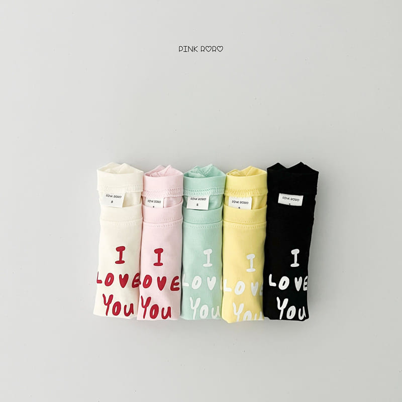Pinkroro - Korean Children Fashion - #kidzfashiontrend - Love You Tee - 11