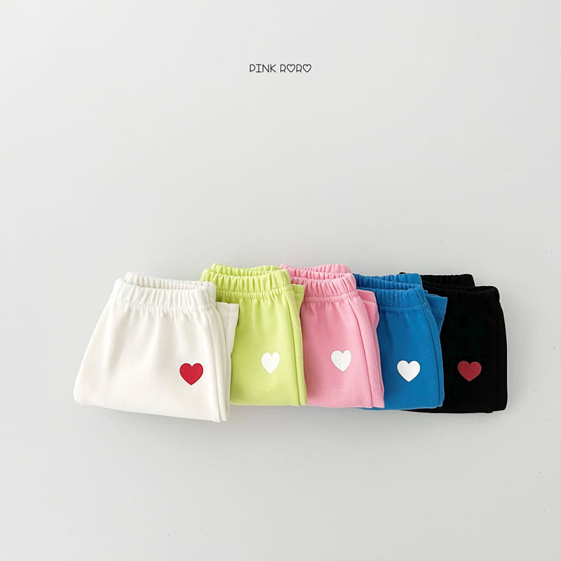 Pinkroro - Korean Children Fashion - #minifashionista - Heart Half Pants - 9