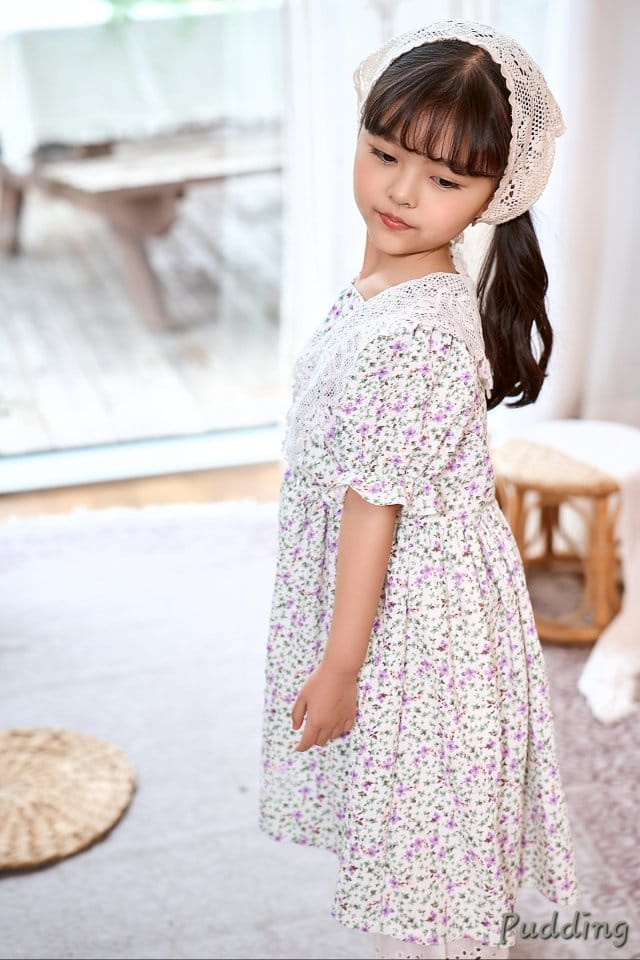 Pudding - Korean Children Fashion - #Kfashion4kids - Collar One-Piece - 10