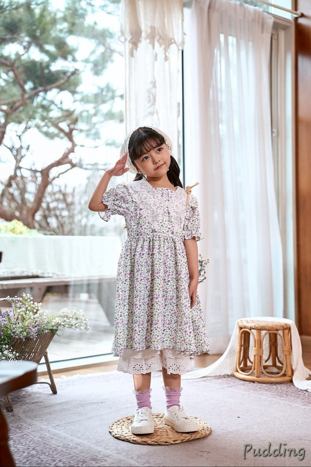 Pudding - Korean Children Fashion - #childofig - Collar One-Piece