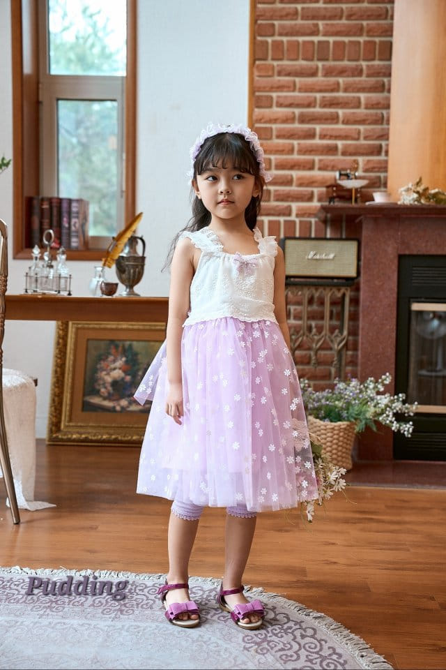 Pudding - Korean Children Fashion - #stylishchildhood - Rib Leggings - 4