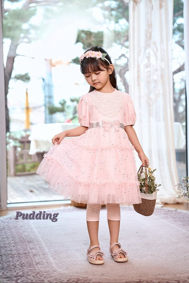 Pudding - Korean Children Fashion - #childofig - Summer Ribbon Leggings - 3