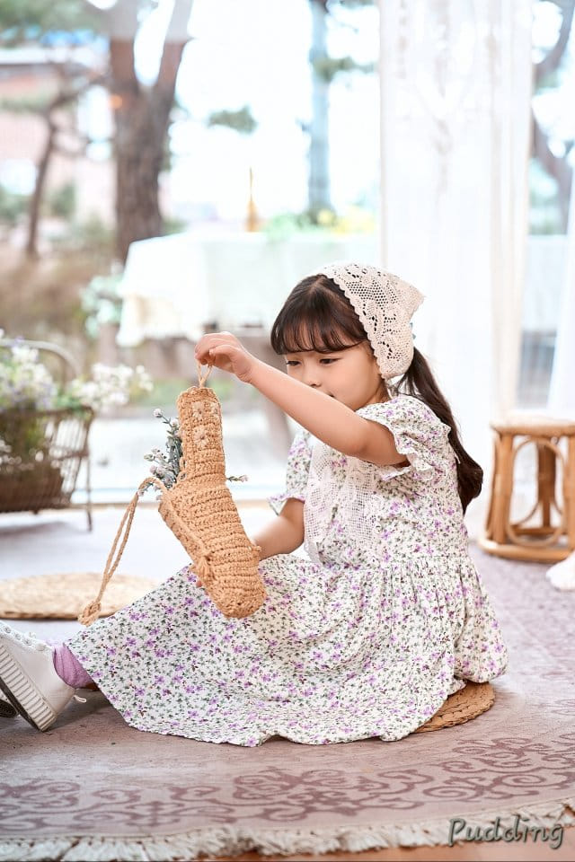 Pudding - Korean Children Fashion - #childrensboutique - Collar One-Piece - 4