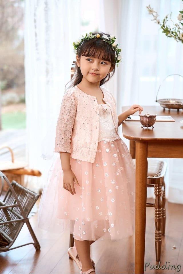 Pudding - Korean Children Fashion - #discoveringself - Flower Bud One-Piece - 9