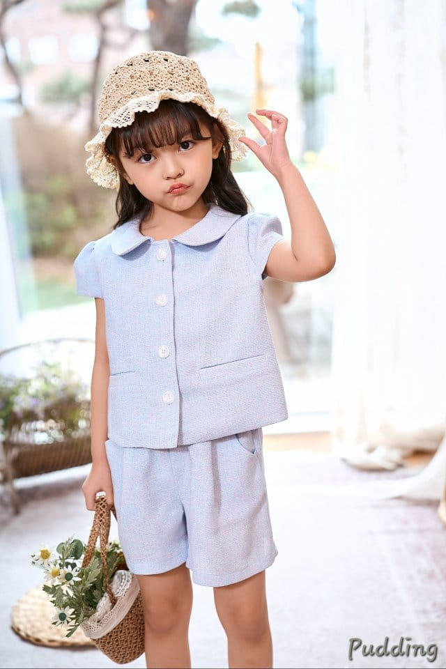 Pudding - Korean Children Fashion - #discoveringself - Sha Top Bottom Set - 6