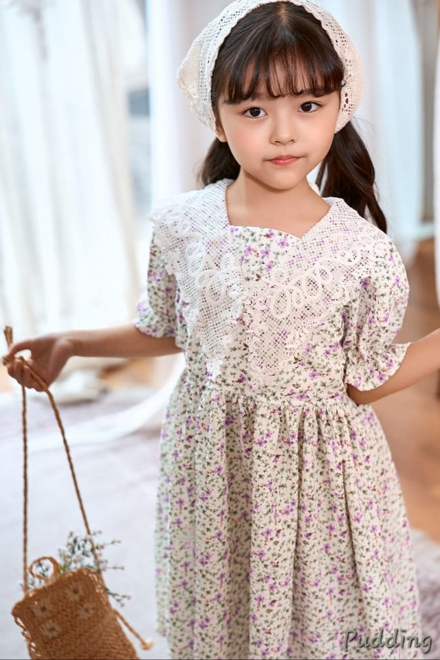 Pudding - Korean Children Fashion - #discoveringself - Collar One-Piece - 5