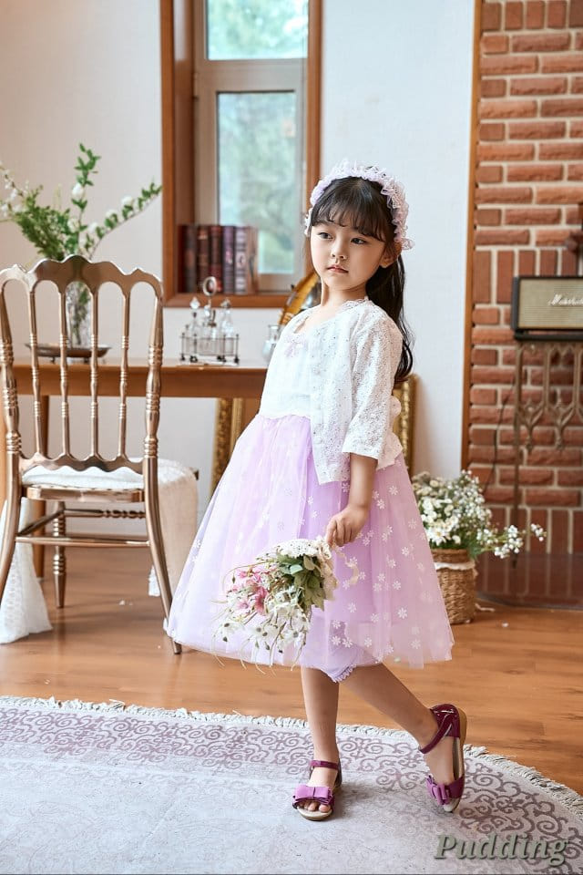 Pudding - Korean Children Fashion - #discoveringself - Glitter Cardigan - 9