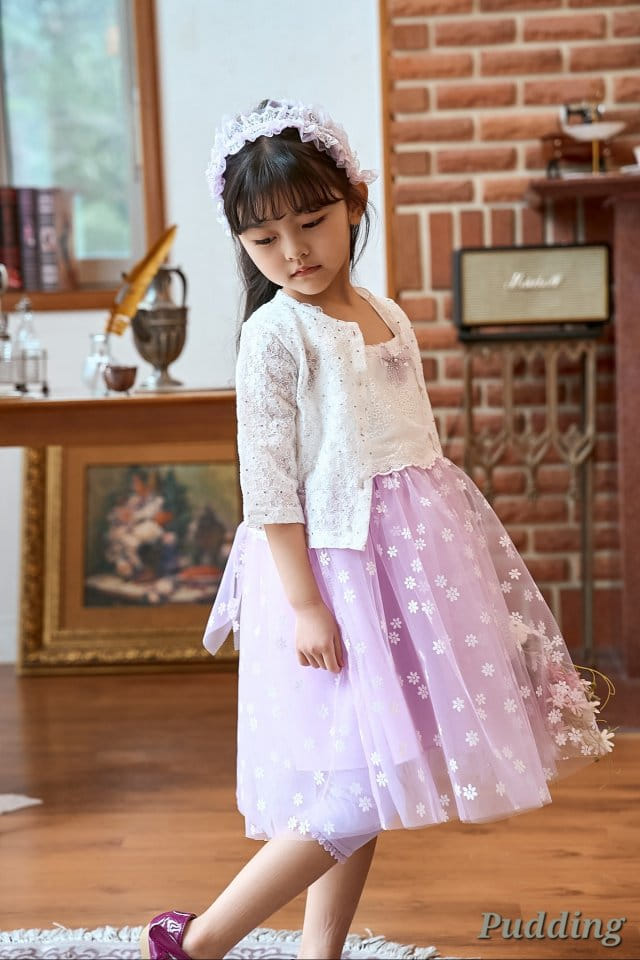 Pudding - Korean Children Fashion - #fashionkids - Glitter Cardigan - 10