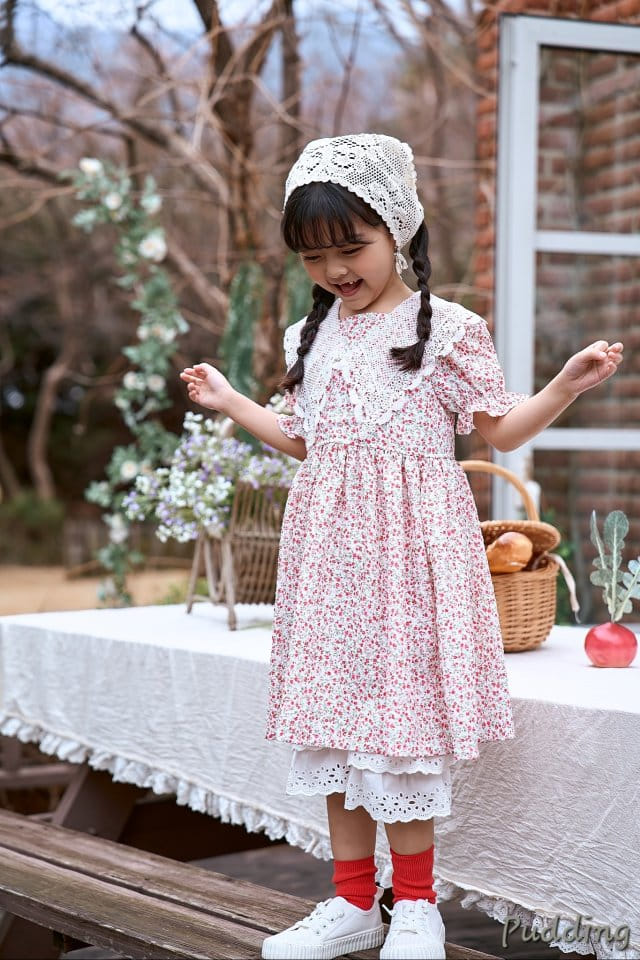 Pudding - Korean Children Fashion - #littlefashionista - Collar One-Piece - 11