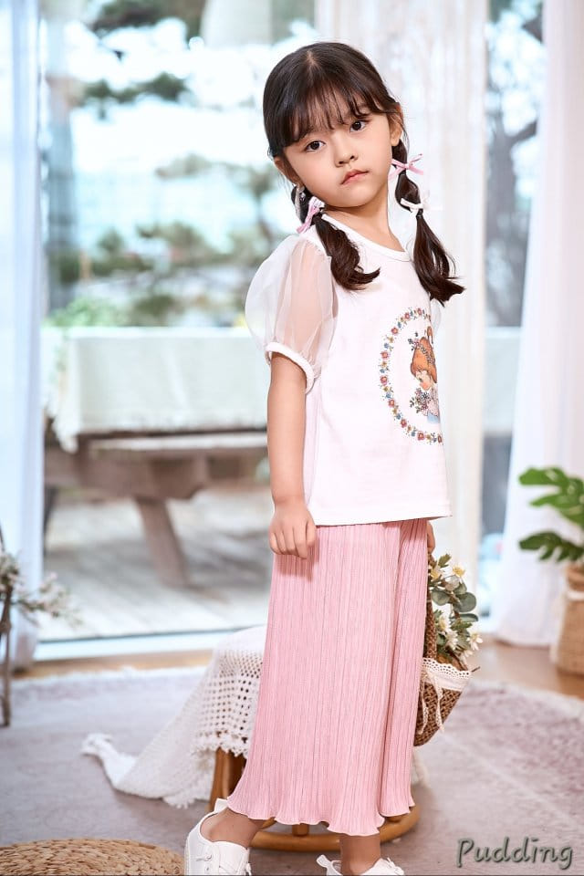 Pudding - Korean Children Fashion - #littlefashionista - Wrinkle Pants - 2